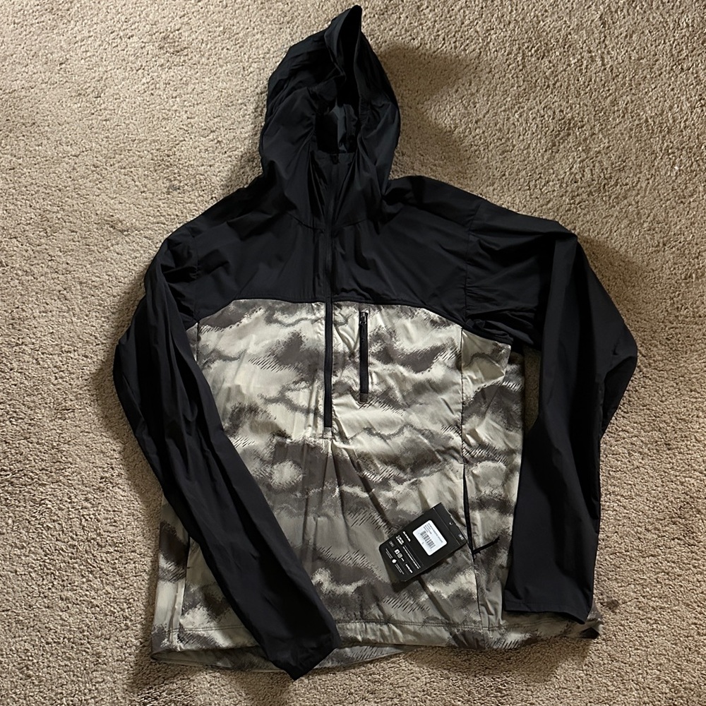 Dakine Reserve Black and Gray Windbreaker Jacket, NWT, Women’s L